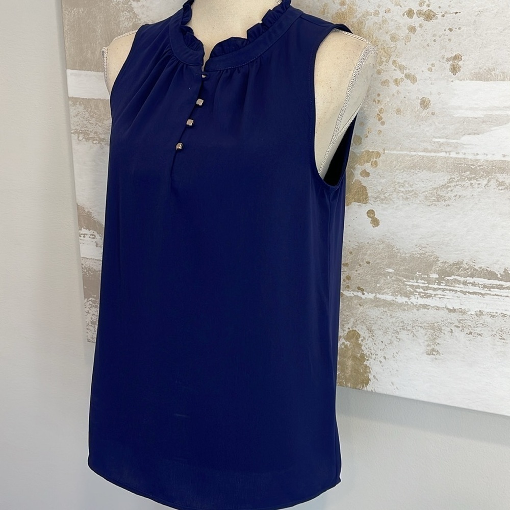 41 Hawthorne Ruffle Trim Blouse - Picture 2 of 4